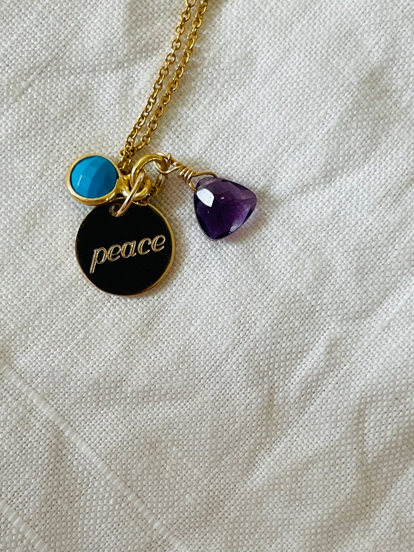 Peace necklace