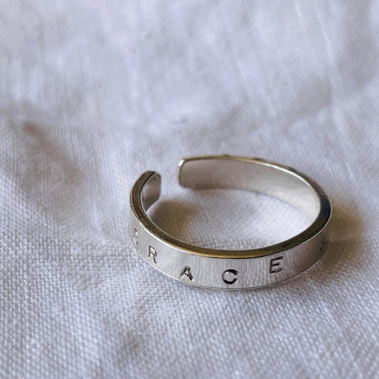Grace and hope ring