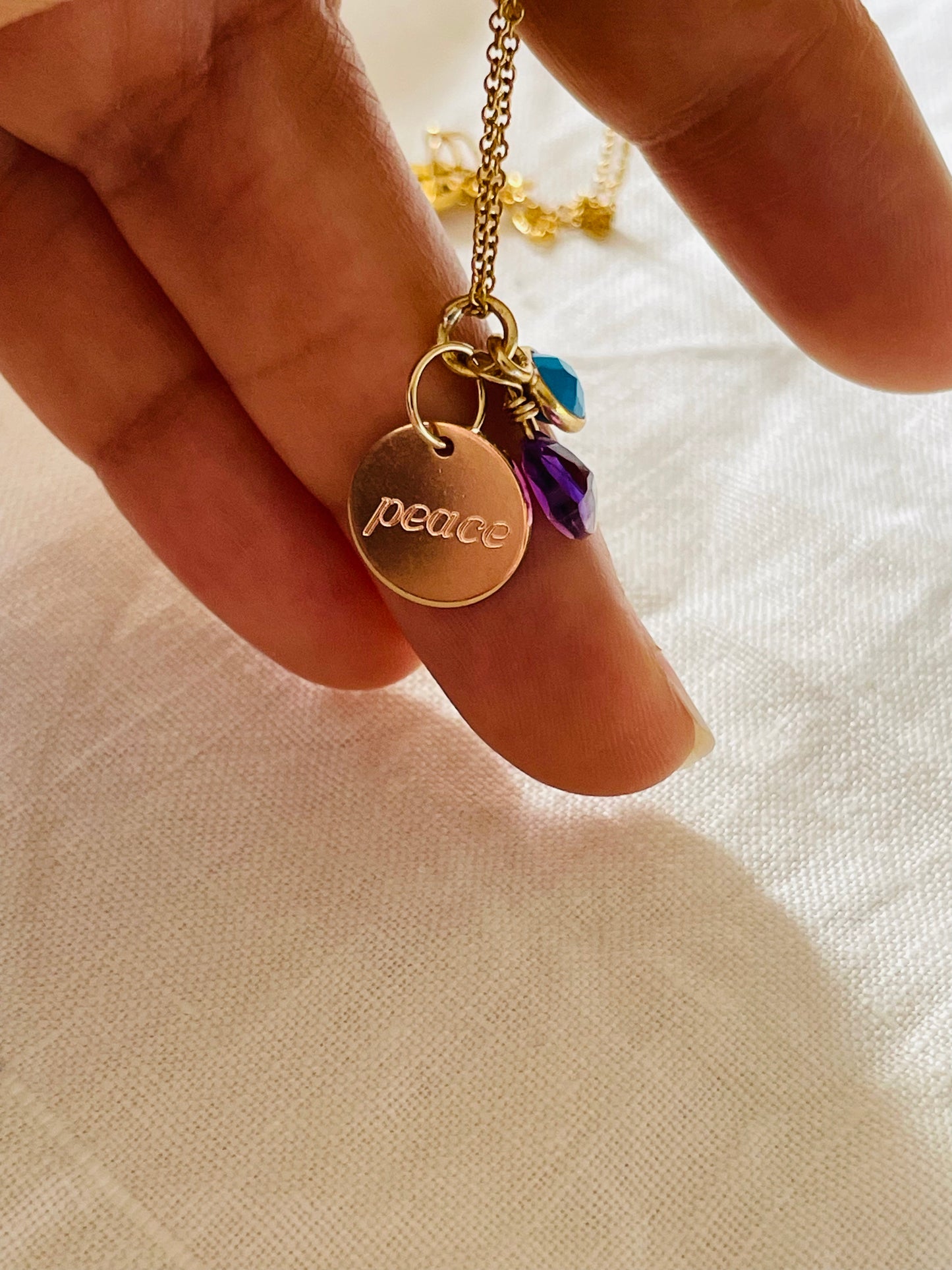 Peace necklace